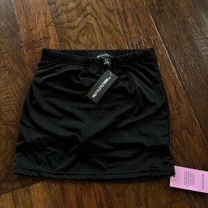 PrettyLittleThing Black Mini Skirt